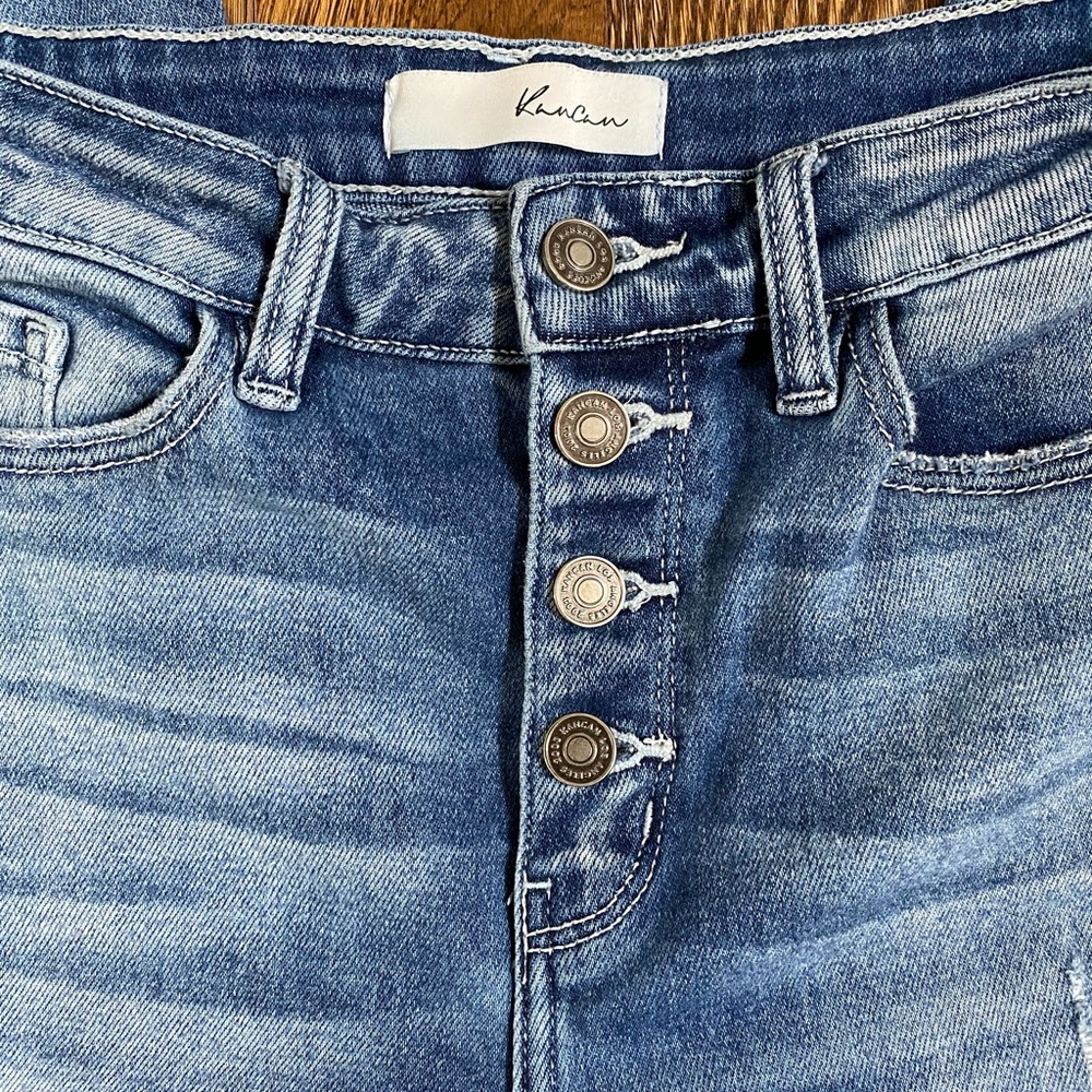 Women’s Button Up KanCan Skinny Jeans